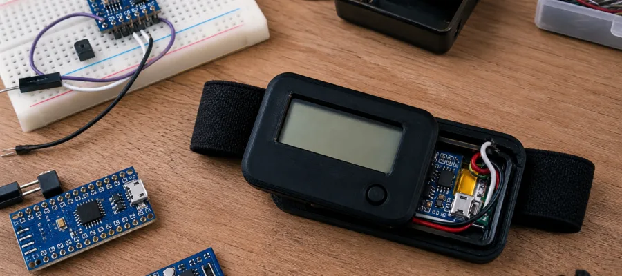 Schrittzaehler selber bauen und programmieren: Erste Schritte im Technik-DIY